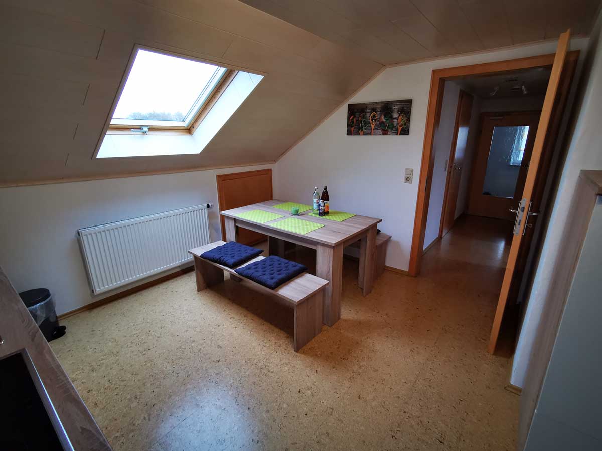 Küchen der Ferienwohnung Gradl in Klardorf